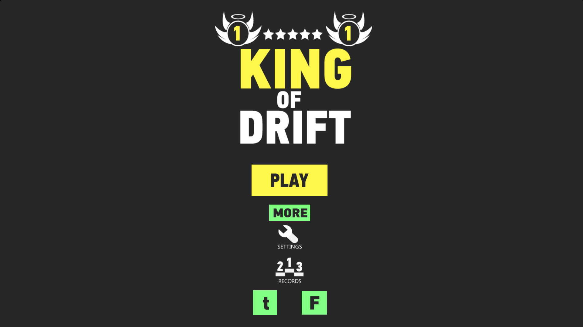 King of Drift Is Minimalist Mayhem on Wheels
